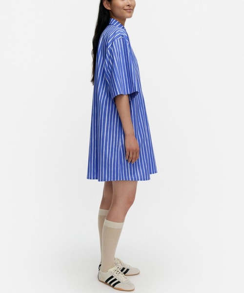marimekko(マリメッコ)の「【kioski】 Niidet Piccolo / dress(ワンピース・レディース・ブルー・LARGE/MEDIUM/SMALL/X-SMALL)」の2枚目の写真