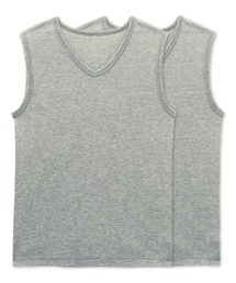 Belle Maison（ベルメゾン）の「コットンメッシュTシャツ2枚セット（インナーウェア/肌着）」