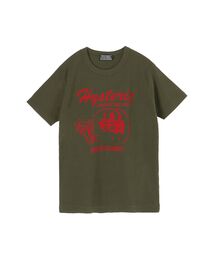 ヒステリックグラマー カーキ tシャツ HYSTERIC GLAMOUR｜ヒステリックグラマーのTシャツ/カットソー
