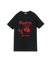 HYSTERIC GLAMOUR(�q�X�e���b�N�O���}�[)��BORN TO RACE T�V���c(T�V���c/�J�b�g�\�[)