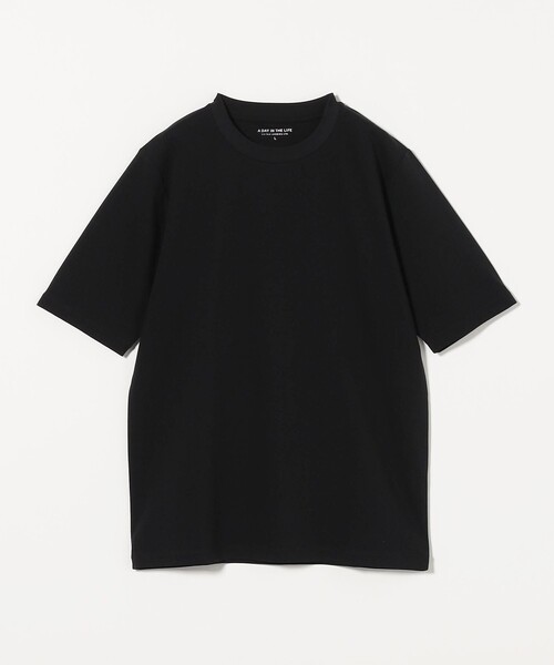 A DAY IN THE LIFE UNITED ARROWS（アデイインザライフユナイテッドアローズ）の「シャイニー ポンチ ベーシックカットソー＜A DAY IN THE LIFE＞（Tシャツ/カットソー・メンズ・ワイン/ブラック/ベージュ/ライトグレー/ホワイト・XL/S/L/M）」の2枚目の写真