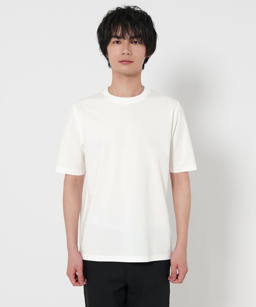 A DAY IN THE LIFE UNITED ARROWS（アデイインザライフユナイテッドアローズ）の「シャイニー ポンチ ベーシックカットソー＜A DAY IN THE LIFE＞（Tシャツ/カットソー・メンズ・ワイン/ブラック/ベージュ/ライトグレー/ホワイト・XL/S/L/M）」の8枚目の写真