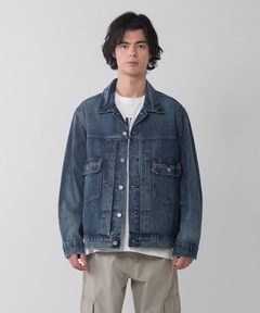 OVERSIZED PATCHED DENIM JACKET（デニムジャケット）｜AFB