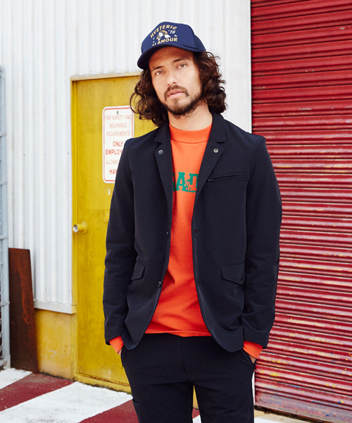 HYSTERIC GLAMOUR（ヒステリックグラマー）の「HYSTERIC ’75 メッシュキャップ（キャップ・メンズ・ホワイト/ネイビー/ブラック・FREE）」の5枚目の写真