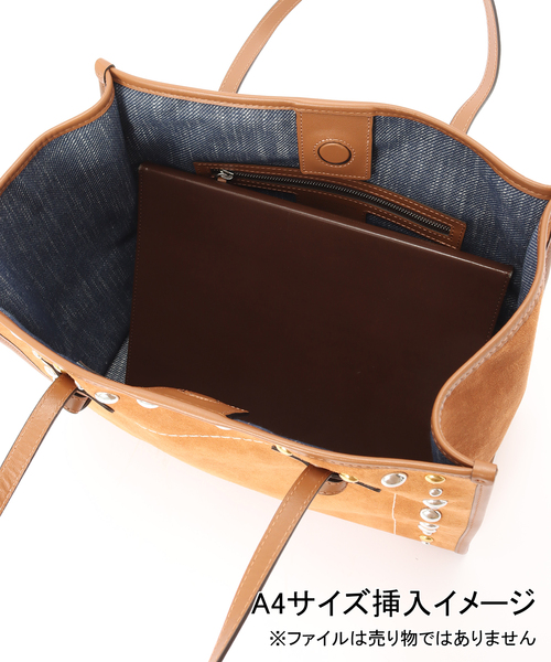 IENA(イエナ)の「GIANNI CHIARINI/ジャン二 キアリー二 MARCELLA TNGR バッグ BS12400(トートバッグ・レディース・キャメル・FREE)」の6枚目の写真
