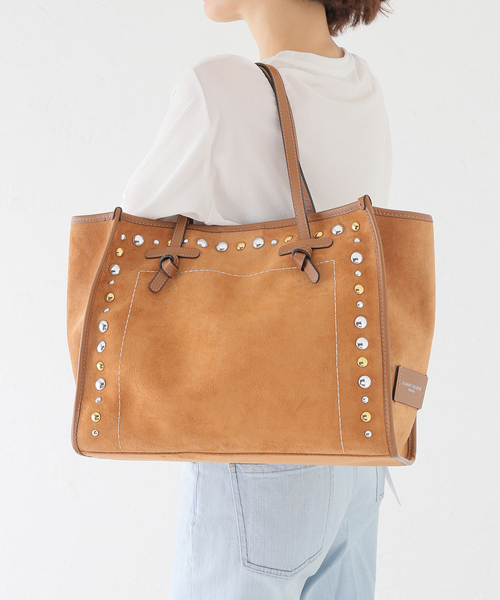 IENA(イエナ)の「GIANNI CHIARINI/ジャン二 キアリー二 MARCELLA TNGR バッグ BS12400(トートバッグ・レディース・キャメル・FREE)」の14枚目の写真