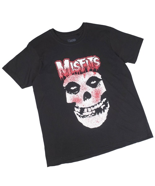 ROCK-OFF(ロックオフ)の「【ROCK-OFF】【3】MISFITS BLOOD DRIP T-SHIRTS(Tシャツ/カットソー・メンズ・ブラック・X-LARGE)」の1枚目の写真