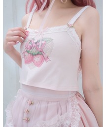 Fiorforte（フィオルフォルテ）の「strawberry camisole（キャミソール）」