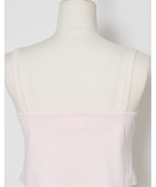 Fiorforte（フィオルフォルテ）の「strawberry camisole（キャミソール・レディース・ホワイト/ピンク・FREE）」の18枚目の写真