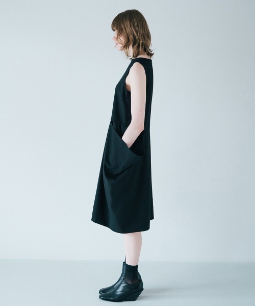 soduk(スドーク)の「【soduk】26SS新作 balloon shirt dress / バルーンシャツドレス(ワンピース・レディース・ブルー/ブラック/ブラウン・ONE SIZE)」の9枚目の写真