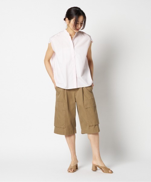 HELIOPOLE(エリオポール)の「MILITARY SHORT PANTS(その他パンツ・レディース・キャメル/ネイビー・38/36)」の12枚目の写真