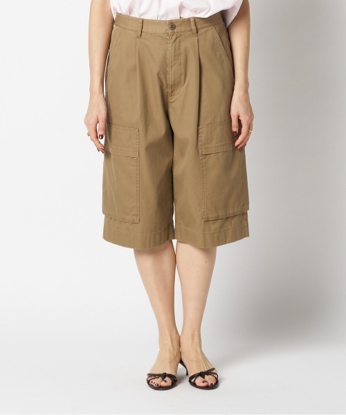 HELIOPOLE(エリオポール)の「MILITARY SHORT PANTS(その他パンツ・レディース・キャメル/ネイビー・38/36)」の15枚目の写真