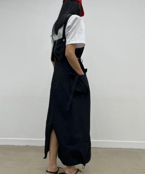 semplice(センプリチェ)の「ワンピース【韓国ファッション】(ワンピース・レディース・カーキ/ブラック・F)」の3枚目の写真