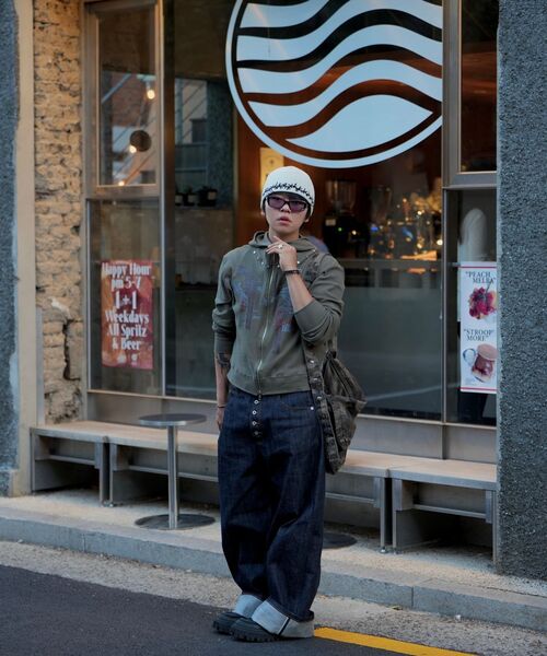 MEA（メア）の「WASHED STUDDED MESSENGER BAG [CAMO]（メッセンジャーバッグ・メンズ・その他・F）」の7枚目の写真