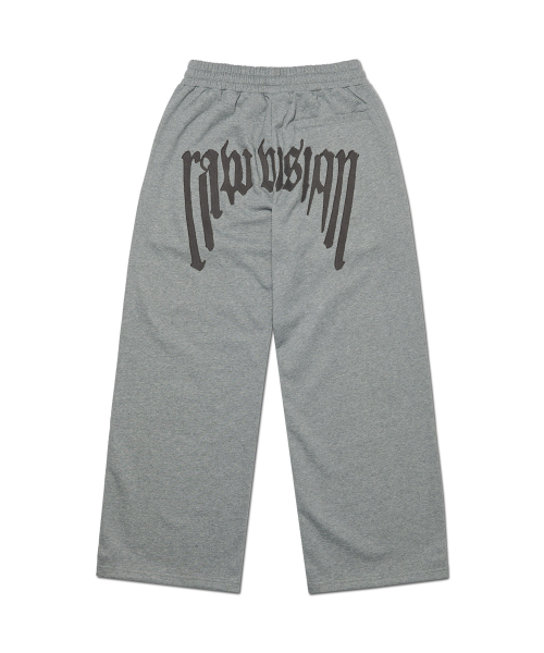 NOMANUAL(NOMANUAL)の「RAW VISION SWEATPANTS - CHARCOAL(スウェットパンツ・レディース・その他・X-LARGE/SMALL/MEDIUM/LARGE)」の1枚目の写真