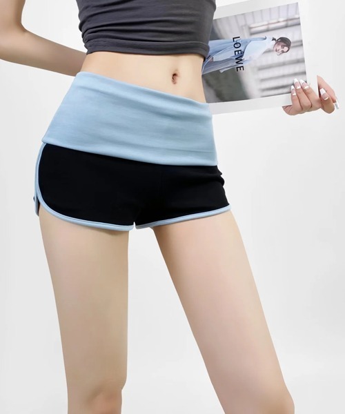 Ressaca(レサーカ)の「サイドラインショートパンツ(その他パンツ・レディース・グレー/ブラック/ライトブルー/ブルー・M)」の15枚目の写真