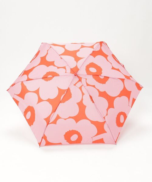 marimekko(マリメッコ)の「Unikko / Mini Manual folding umbrella(折りたたみ傘・レディース・ライトピンク・FREE)」の9枚目の写真