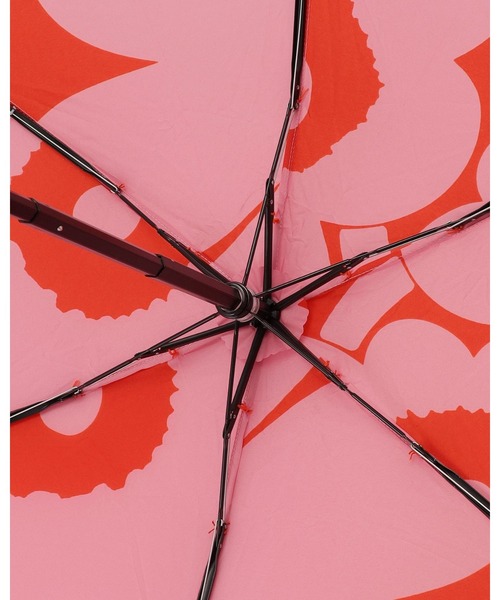 marimekko(マリメッコ)の「Unikko / Mini Manual folding umbrella(折りたたみ傘・レディース・ライトピンク・FREE)」の8枚目の写真