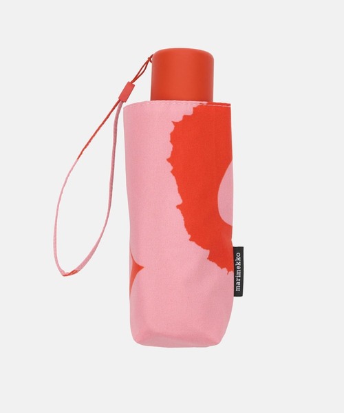 marimekko(マリメッコ)の「Unikko / Mini Manual folding umbrella(折りたたみ傘・レディース・ライトピンク・FREE)」の5枚目の写真