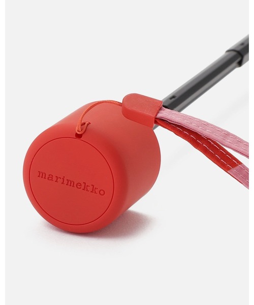 marimekko(マリメッコ)の「Unikko / Mini Manual folding umbrella(折りたたみ傘・レディース・ライトピンク・FREE)」の2枚目の写真
