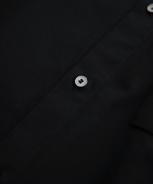 SALON adam et rope'(サロン アダム エ ロペ)の「シアーコットンオーバーシャツ(シャツ/ブラウス・レディース・ブラック/ピンク系その他/キナリ・FREE)」の6枚目の写真