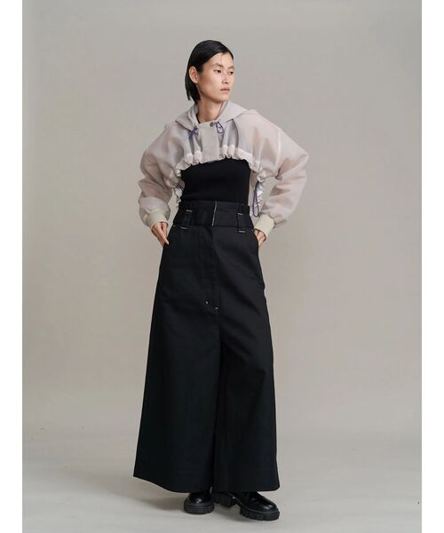 UN3D.（アンスリード）の「【Dickies】W WAIST WIDE PANTS /  ディッキーズ ダブルウエストワイドパンツ（その他パンツ・レディース・ベージュ/グレー/ブラック・38/36/34）」の22枚目の写真