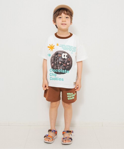 BREEZE（ブリーズ）の「楽しいバリエーション半袖Tシャツ_セットアップ可（Tシャツ/カットソー・キッズ・ピンク/アイボリー/イエロー/ブルー/ラベンダー/ブラック/ブラウン/サックスブルー/グリーン/レインボー・100/140/110/120/130/90/80）」の11枚目の写真