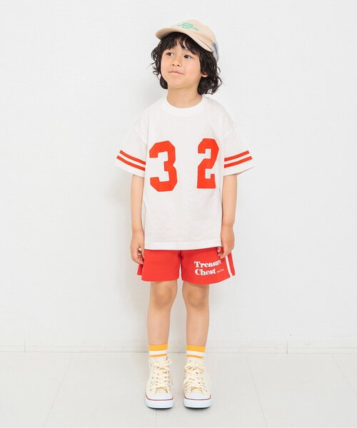 BREEZE（ブリーズ）の「楽しいバリエーション半袖Tシャツ_セットアップ可（Tシャツ/カットソー・キッズ・ピンク/アイボリー/イエロー/ブルー/ラベンダー/ブラック/ブラウン/サックスブルー/グリーン/レインボー・100/140/110/120/130/90/80）」の15枚目の写真