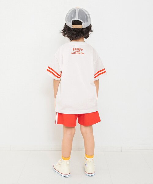 BREEZE（ブリーズ）の「楽しいバリエーション半袖Tシャツ_セットアップ可（Tシャツ/カットソー・キッズ・ピンク/アイボリー/イエロー/ブルー/ラベンダー/ブラック/ブラウン/サックスブルー/グリーン/レインボー・100/140/110/120/130/90/80）」の16枚目の写真