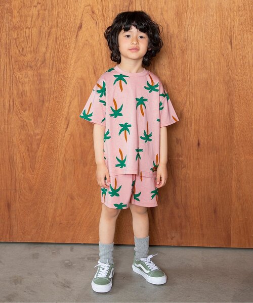 BREEZE（ブリーズ）の「楽しいバリエーション半袖Tシャツ_セットアップ可（Tシャツ/カットソー・キッズ・ピンク/アイボリー/イエロー/ブルー/ラベンダー/ブラック/ブラウン/サックスブルー/グリーン/レインボー・100/140/110/120/130/90/80）」の19枚目の写真