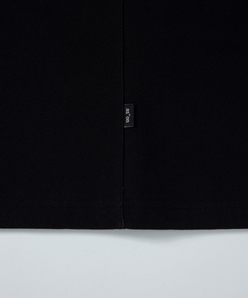 ASON（アズオン）の「STANDARD BOXY TEE / BLACK（Tシャツ/カットソー・レディース・その他・FREE）」の6枚目の写真