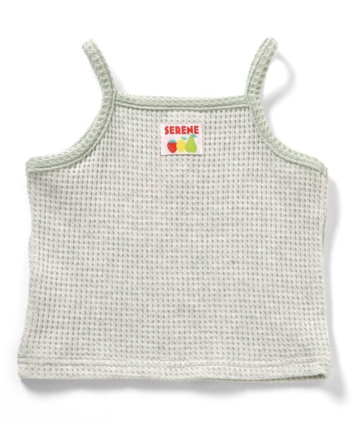 BREEZE（ブリーズ）の「ワッフルキャミ_セットアップ可（キャミソール・キッズ・サックスブルー/アイボリー/ピンク・80/110/100/90/140/130/120）」の11枚目の写真