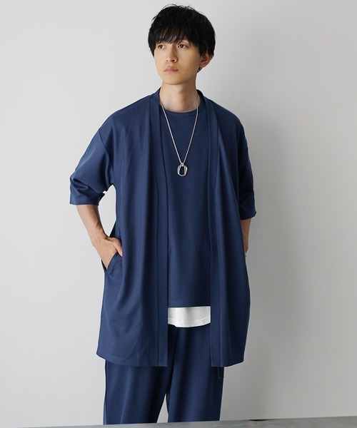 MinoriTY(マイノリティ)の「【MinoriTY】マイクロプリーツ3ピースセットアップ メンズ セットアップ 夏服 ユニセックス 半袖(セットアップ・メンズ・ブラック/ライトグレー/ブルー・L/M/S)」の14枚目の写真