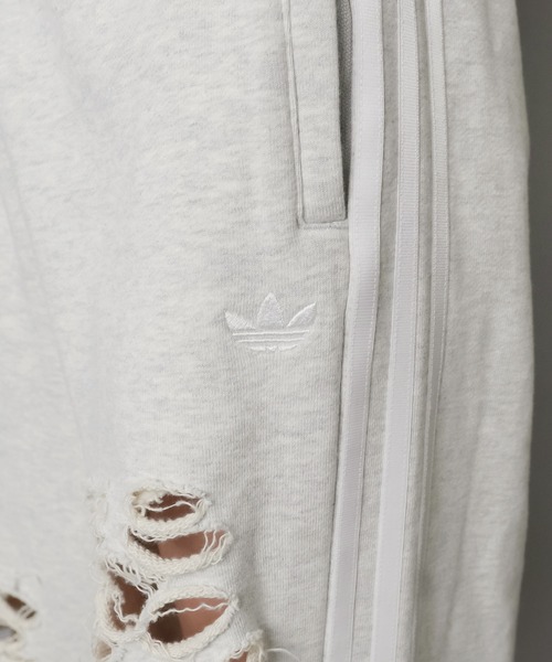adidas(アディダス)の「【adidas/アディダス】ダメージスウェットパンツ/ガールズストリート(スウェットパンツ・レディース・ブラック/グレー・M)」の16枚目の写真