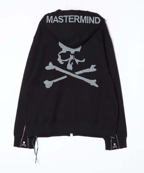 mastermind JAPAN(マスターマインド)の「BEADED ZIP UP HOODIE(パーカー・メンズ・ブラック・XL)」の2枚目の写真