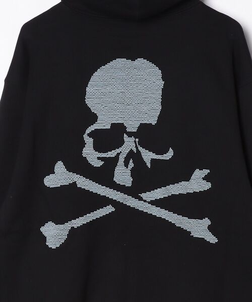 mastermind JAPAN(マスターマインド)の「BEADED ZIP UP HOODIE(パーカー・メンズ・ブラック・XL)」の3枚目の写真