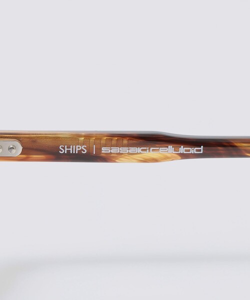 SHIPS(シップス)の「SHIPS×佐々木セルロイド: OBLONG SHAPE SAN(サングラス・メンズ・ブラック/グレー/ブラウン/ダークグレー・ONE SIZE)」の13枚目の写真