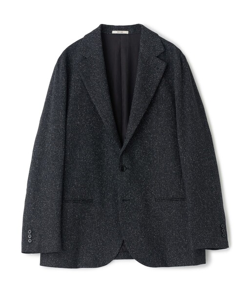 MEN'S BIGI(メンズビギ)の「【BASED ON MEN'S BIGI HERITAGE】シルクネップヘリンボーン リラックスジャケット(テーラードジャケット・メンズ・ブラック・02/03/04/01)」の19枚目の写真