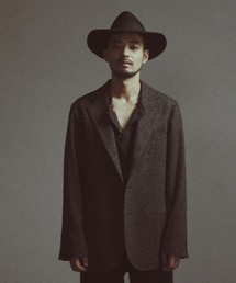 【BASED ON MEN'S BIGI HERITAGE】シルクネップヘリンボーン リラックスジャケット