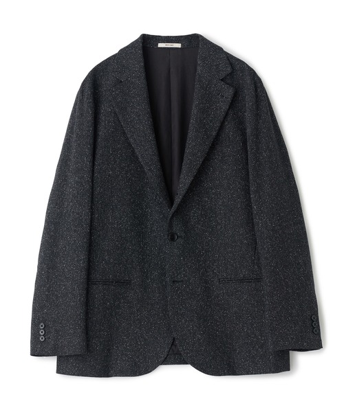 MEN'S BIGI(メンズビギ)の「【BASED ON MEN'S BIGI HERITAGE】シルクネップヘリンボーン リラックスジャケット(テーラードジャケット・メンズ・ブラック・02/03/04/01)」の9枚目の写真