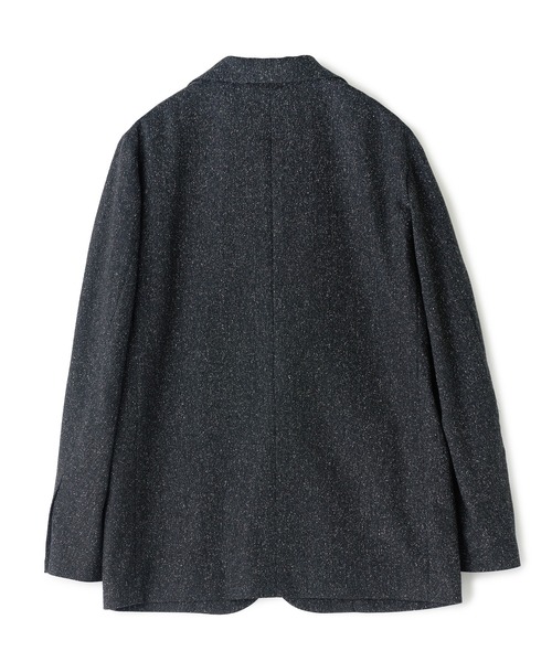 MEN'S BIGI(メンズビギ)の「【BASED ON MEN'S BIGI HERITAGE】シルクネップヘリンボーン リラックスジャケット(テーラードジャケット・メンズ・ブラック・02/03/04/01)」の18枚目の写真
