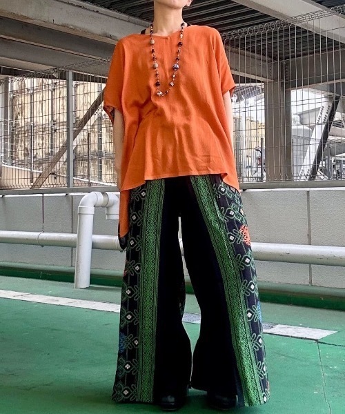 チャイハネ(チャイハネ)の「【チャイハネ】ラヤナMEN'Sパンツ(その他パンツ・メンズ・ホワイト/グリーン/レッド・FREE)」の16枚目の写真