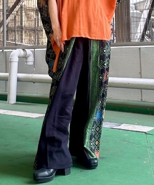 チャイハネ(チャイハネ)の「【チャイハネ】ラヤナMEN'Sパンツ(その他パンツ・メンズ・ホワイト/グリーン/レッド・FREE)」の15枚目の写真