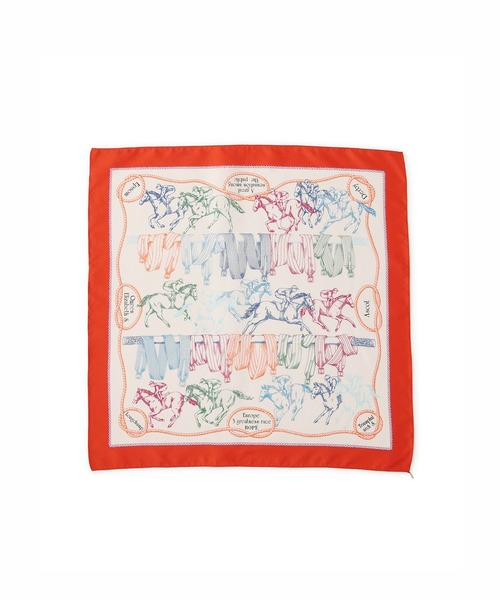 ROPE'(ロペ)の「ROPE’リバイバルスカーフS(バンダナ/スカーフ・レディース・ピンク/カーキ/オフホワイト/レッド/ブラック・FREE)」の14枚目の写真