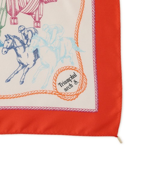 ROPE'(ロペ)の「ROPE’リバイバルスカーフS(バンダナ/スカーフ・レディース・ピンク/カーキ/オフホワイト/レッド/ブラック・FREE)」の15枚目の写真