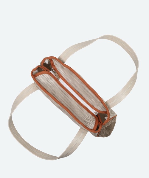 q bag paris(キューバッグパリ)の「nest zip S ネストジップ トートバッグ(トートバッグ・レディース・ライトベージュ/イエロー系その他/ベージュ系その他/ブラック/ライトグレー・FREE)」の8枚目の写真