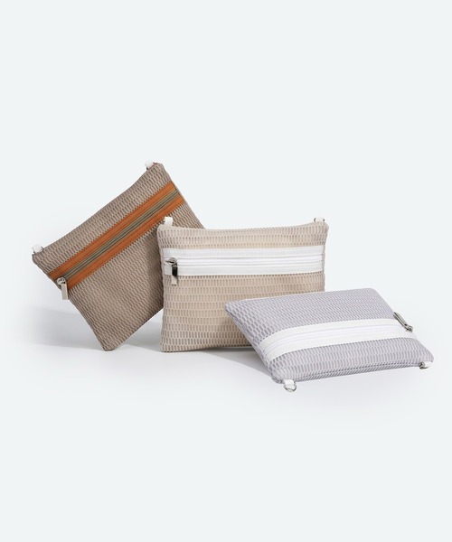 q bag paris(キューバッグパリ)の「nest zip S ネストジップ トートバッグ(トートバッグ・レディース・ライトベージュ/イエロー系その他/ベージュ系その他/ブラック/ライトグレー・FREE)」の6枚目の写真