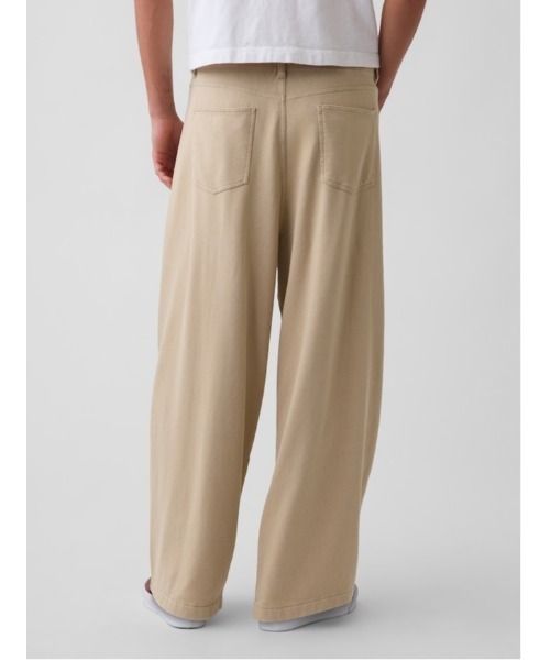 GAP（ギャップ）の「フレンチテリー イージーウエスト バギー デニムスウェットパンツ（スウェットパンツ・メンズ・ブラウン/ブラック/ベージュ・XS/XL/L/M/S）」の12枚目の写真