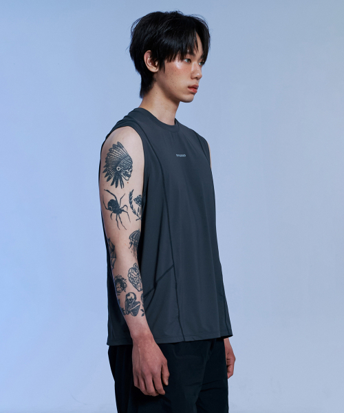 OFFGRID（オフグリッド）の「クーリアアスキンスリーブレス-ブラック（Tシャツ/カットソー・メンズ・その他・X-LARGE/LARGE/MEDIUM/SMALL）」の3枚目の写真