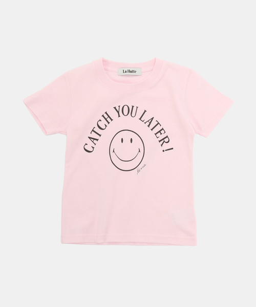 IENA ENFANT(イエナアンファン)の「【LA HUTTE/ラユット】smiley Tシャツ(100-130cm)(Tシャツ/カットソー・キッズ・ホワイト/スカイブルー/ブラック/ピンク・LARGE/MEDIUM/SMALL)」の12枚目の写真